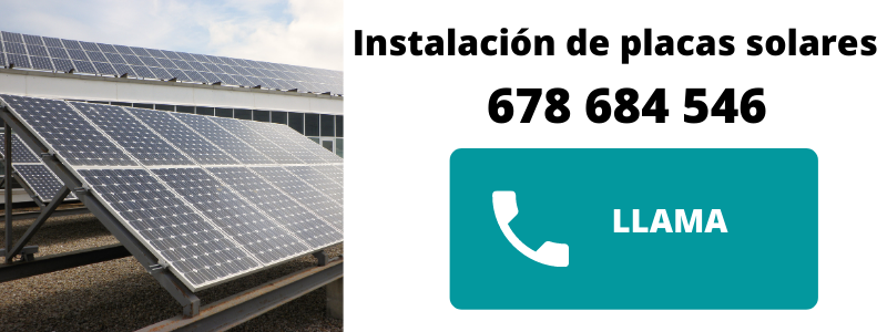 Instalación de placas solares en Els Poblets